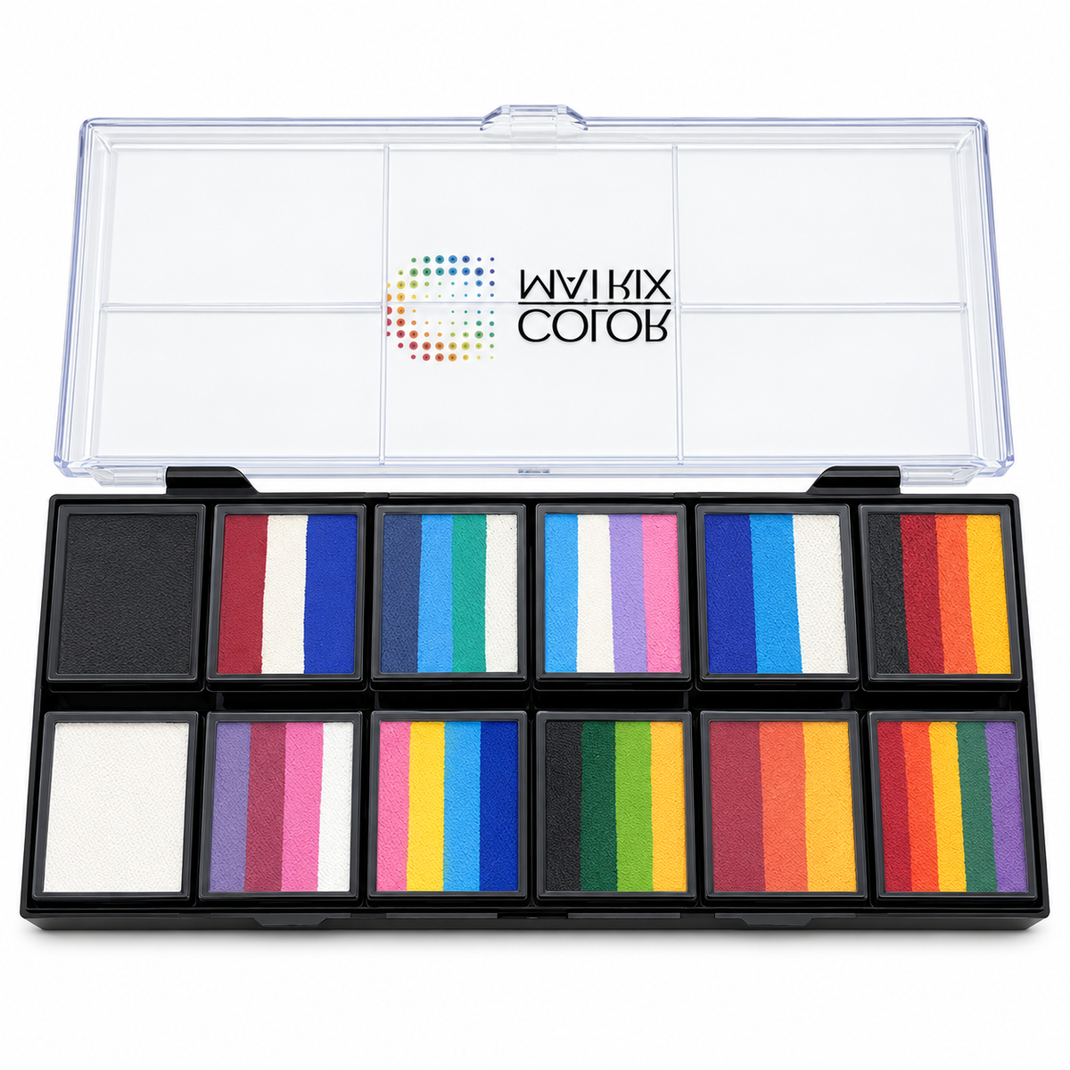 COLOR MATRIX Split Cake Face Paint Palette - 120g
