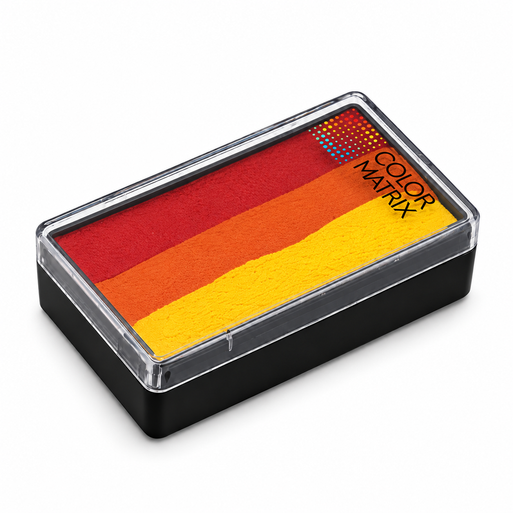 COLOR MATRIX Split Cake Face Paint - Flame 28g
