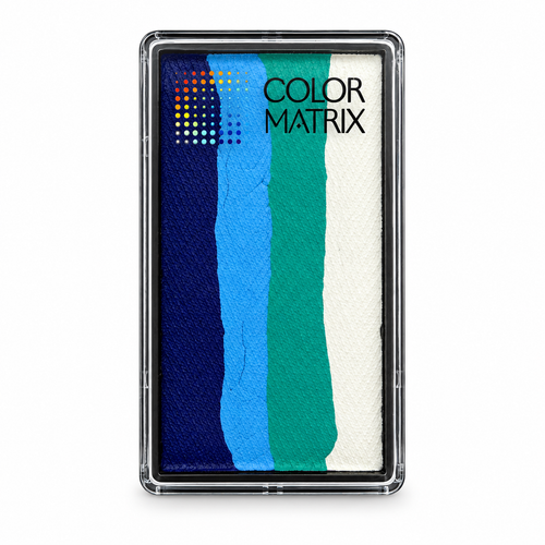 COLOR MATRIX Split Cake Face Paint - Ocean 28g