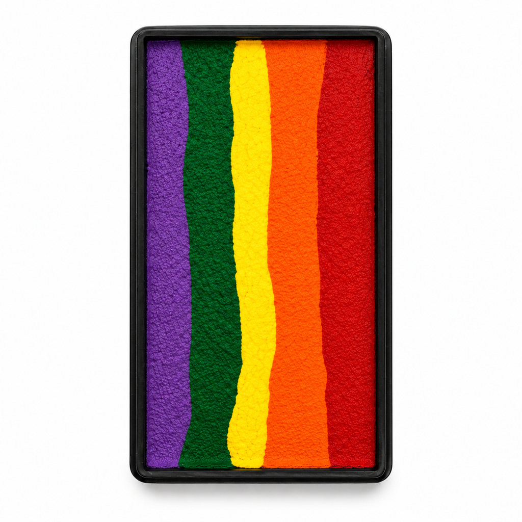 COLOR MATRIX Split Cake Face Paint - Rainbow 28g